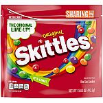 15.6-Oz Skittles Candy Sharing Size Bags $3