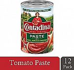 12-Pack 6-Oz Contadina Canned Tomato Paste With Italian Herbs $7.90
