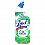 24-Oz Lysol Toilet Bowl Cleaner (Forest Rain) $1.82