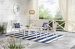 4-Piece Hampton Bay Beach Haven Sling Outdoor Patio Conversation Seating Set $149 and more 