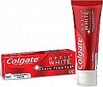 3 x 4.2 oz Colgate Optic White Stain Fighter Whitening Toothpaste $5.45