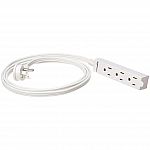 Prime Members: 2-Pack 6' Amazon Basics Indoor 3-Outlet Extension Cord $4.12 and more