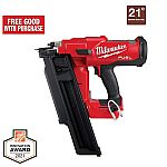 Milwaukee M18 FUEL 3-1/2 in. 18-Volt 21-Degree Lithium-Ion Brushless Cordless Framing Nailer $195