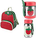 Skip Hop Sparks Pre-School Backpack, Food Jar, and Straw Bottle $20