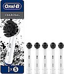 5 count Oral-B Charcoal Electric Toothbrush Replacement Brush Heads Refill $17.48