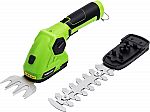 Todocope 2-in-1 8V Quick Charge Cordless Grass Trimmer w/ Battery & Charger $9.08