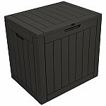Stout Stuff 31 Gallons Square Plastic Deck Box $29.98