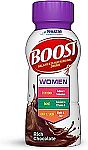 24 pack BOOST Women Balanced Nutritional Drink, Rich Chocolate, 8 fl oz $17.18