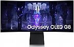 SAMSUNG 34” Odyssey G85SB OLED Ultra WQHD Curved Gaming Monitor LS34BG850SNXZA $799.99