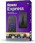 Roku Express (New) HD $19, Roku Express 4K+ Streaming Player $27