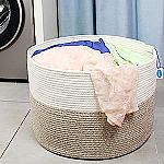 Prime Members: XXXL Cotton Rope Woven Storage Basket $19.72