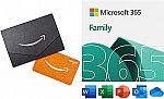 Microsoft 365 Family Office 15-Month + $20 Amazon Gift Card $69.99