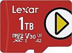 1TB Lexar PLAY microSDXC Memory Card $63