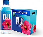 FIJI Natural Artesian Water, 11.15 Fl Ounce Bottle (Pack of 36) $16