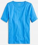 J.Crew Women's Slim perfect-fit T-shirt $4.50 & more