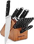 Calphalon Kitchen 15-Piece Knife Set with Self-Sharpening Block $99.99