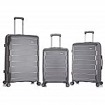 Prime Members: 3-Piece Rockland Hardside Luggage Set w/ Spinner $81 and more