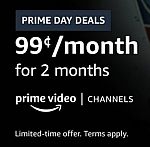 Prime Members: 2-Month Streaming Services: Britbox, Starz, Cinemax & More $1/month