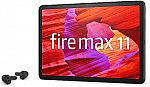 (Ends 10:30pm ET) Amazon Fire Max 11 tablet with All-new Echo Buds $168