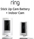 Ring Stick Up Cam Battery with Ring Indoor Cam (2nd Gen) $79.99