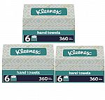 18-Boxes 60-Count Kleenex Expressions Disposable Paper Hand Towels $39.54