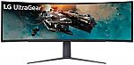 LG 49GR85DC-B.AUS 49" Curved Ultragear DQHD 1ms 240Hz Monitor $770.31