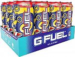 12-Pack 16oz G Fuel Sugar Free Energy Drinks (Sonic Peach Rings) $11.39