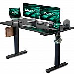 Marsail 48" x 24" Electric Adjustable Height Sit / Standing Desk $109.90