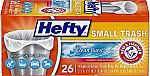 312-Ct Hefty 4-Gallon Small Trash Flap Tie Bags $18.63