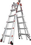 Prime members: Little Giant 26 Ft Multi-Position Ladder with Wheels and levelers $289.99