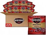 20-ct Jack Link's Beef Jerky 0.625 oz Original $12.47 and more