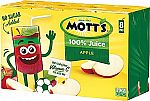 32 Count Mott's 100% Original Apple Juice, 6.75 Fluid Ounce Box $9.37