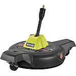 RYOBI 12 in. 2300 PSI Electric Pressure Washer Surface Cleaner with Casters $39.97