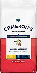 32 Oz Cameron's Coffee Roasted Ground Coffee Vanilla Hazelnut 9.59