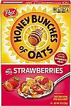 Honey Bunches of Oats Strawberry made with Whole Grain Cereal, 11 Ounce $1.84