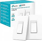 TP-Link Kasa Smart Wi-Fi 3-Way Dimmer Light Switch Kit $36.99