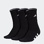 Adidas Cushioned Crew Socks 3 Pairs $6 Shipped