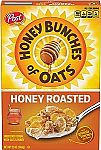 Honey Bunches of Oats Honey Roasted made with Whole Grain Cereal, 12 Ounce $1.84
