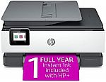 HP OfficeJet Pro 8034e Wireless Color All-in-One Printer with 1 Full Year Instant Ink with HP+ $159.99