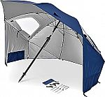 Sport-Brella Premiere UPF 50+ Umbrella Shelter for Sun and Rain Protection (8-Foot) $37