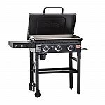 Char-Griller Flat Iron 3-Burner Outdoor Griddle Gas Grill w/ Lid $149.99