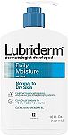 6-pack Lubriderm Daily Moisture Hydrating Body and Hand Lotion 16 fl. oz $15.64 (Back order)