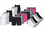 Hurley Men's 6-Pack Regrind Boxer Briefs $23, 12-Pairs. Socks $17 and more