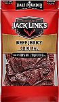 Jack Link's Beef Jerky, Original, 1/2 Pounder Bag (3 for $17)