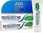 2-pack Sensodyne Fresh Mint Sensitive Toothpaste 4.0oz $8.74 and more