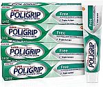 4-pack Super Poligrip Zinc Free Denture and Partials Adhesive Cream, 2.4 ounce 7.70