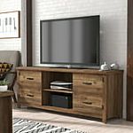 Hillsdale Lancaster Farmhouse 60” TV Stand w/ Charging Station $78