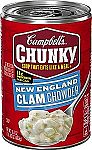 8-pack Campbell's Chunky Soups New England Clam Chowder $11.70 and more
