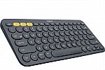 Logitech K350 Wireless Wave Ergonomic Keyboard $23.99