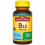 Nature Made Vitamins: 90-Ct 1000mcg Vitamin B12 Softgels $8.55 and more